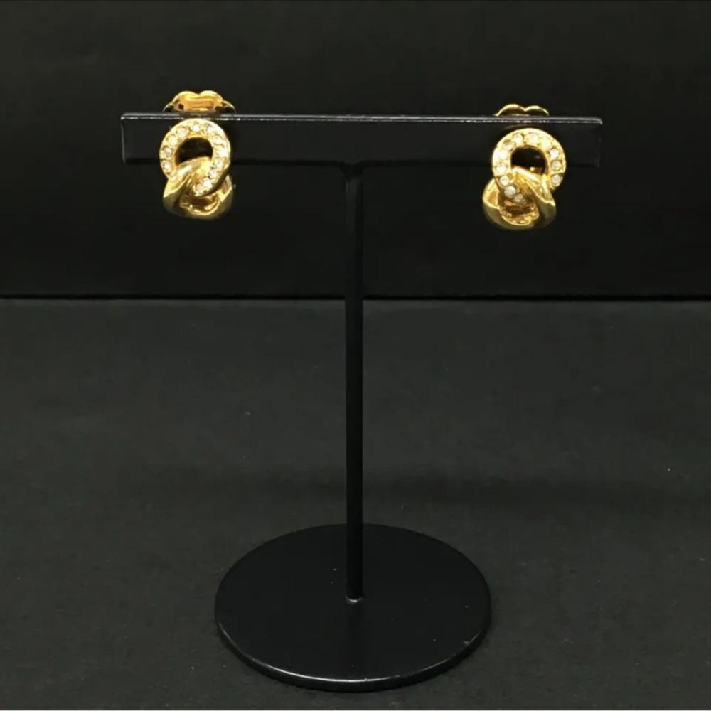 Dior Gold Earrings